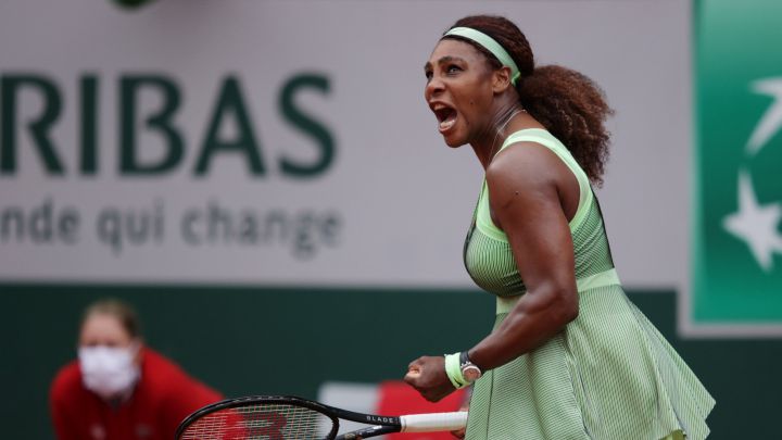Serena Williams demuestra que va a por todas en París