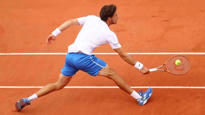 Pablo Carreño contra Steve Johnson en Roland Garros