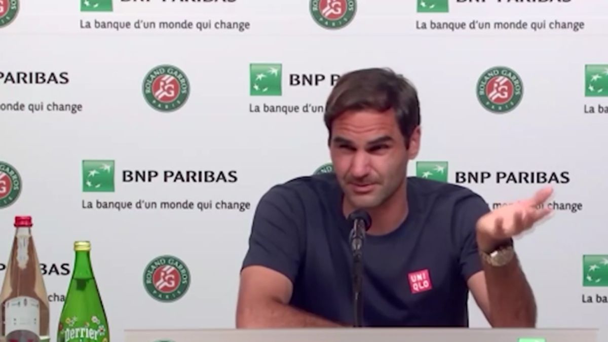 Atentos a esto: Federer desmonta en 25\