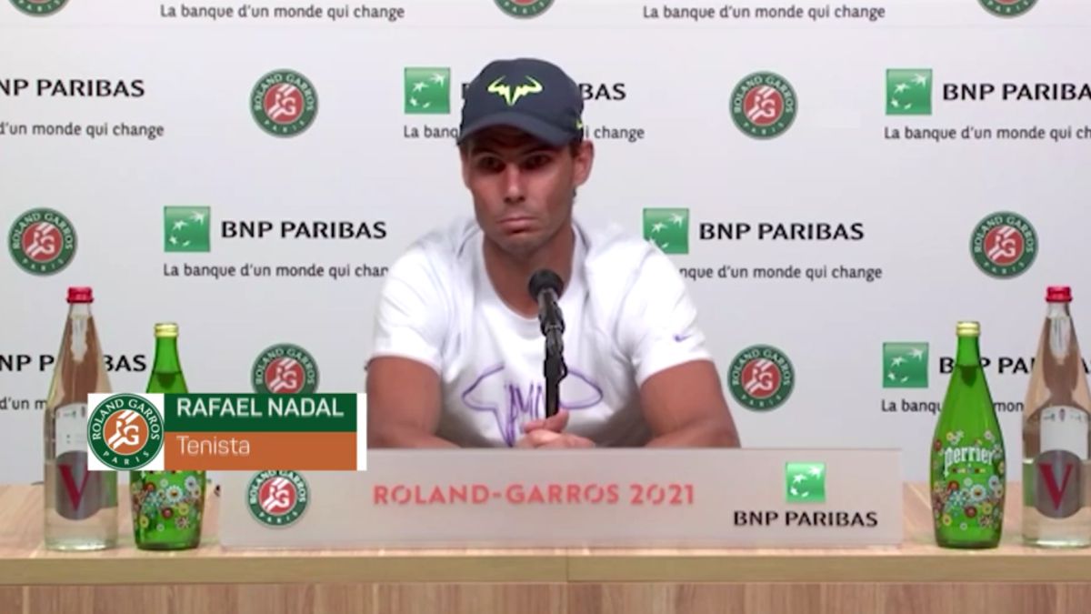 Nadal desmonta una de la teorías del tenis con la humildad que le caracteriza