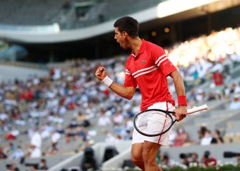 Nadal y Djokovic acaban con el toque de queda en París