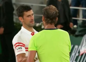 El saludo de Nadal y Djokovic tras uno de los mejores partidos de la historia del deporte