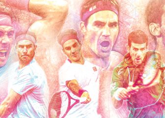 ¿Quién será el GOAT? ¿Nadal, Federer o Djokovic?