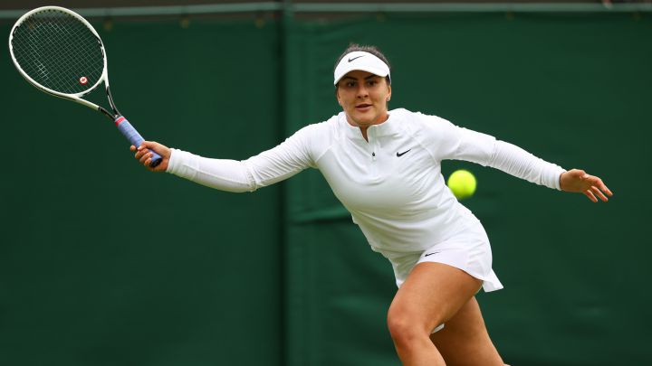 La favorita Andreescu tambin falla en Wimbledon