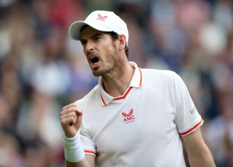 Murray enloquece al público de Wimbledon con una remontada