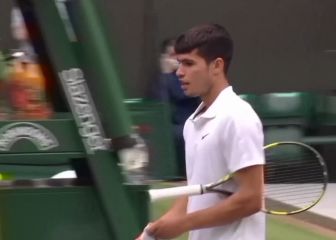 Así se honra al tenis Alcaraz: dos sets abajo, 3 bolas de partido en contra y hace esto...