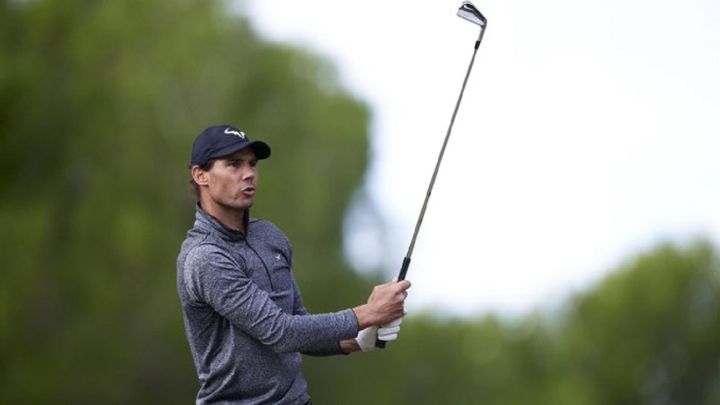 Nadal shines again in the Balearic Golf Championship