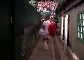 Perdió 6-0 el último set y lo que se vivió con Federer en la central de Wimbledon fue magia