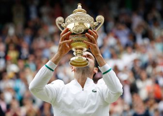 Las mejores imágenes de la victoria de Djokovic en Wimbledon