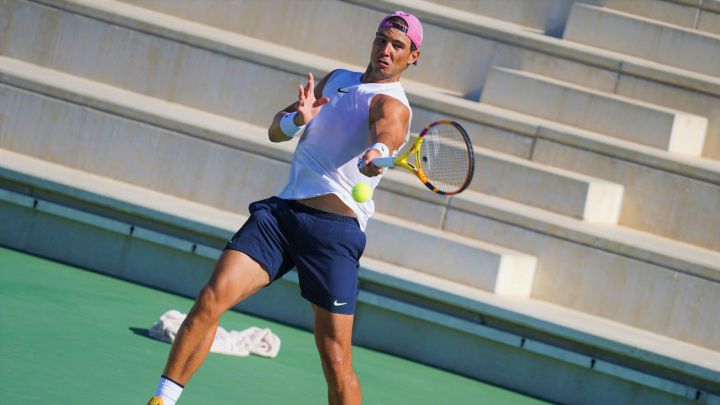 Nadal última su puesta a punto para la gira norteamericana