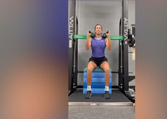 El durísimo entrenamiento de Muguruza que explica su estado de forma y que ya es viral