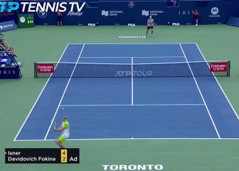 Davidovich cae ante Isner en Toronto