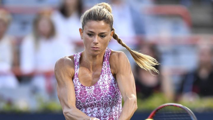 Camila Giorgi, finalist in Canada.