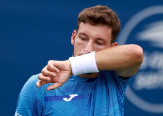 Carreño se estampa tras tirar un 2-0 y cuatro match balls