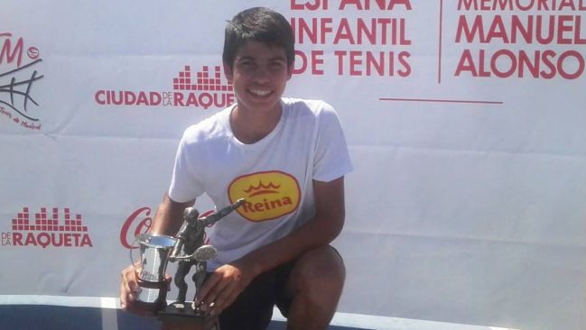 Alcaraz, Spanish champion for children
