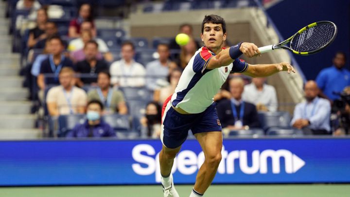 Carlos Alcaraz at the US Open