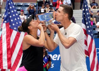 Krawczyk gana tres Grand Slams seguidos en dobles mixtos