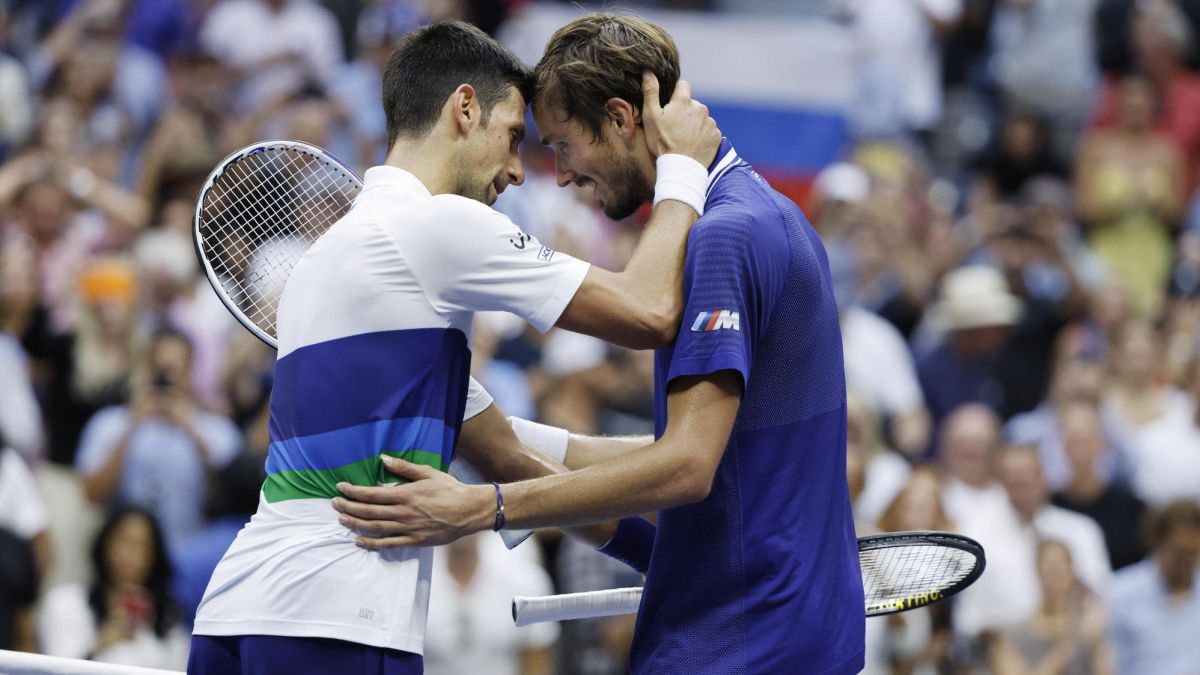 Djokovic se queda sin el 21º tras naufragar ante Medvedev - AS.com