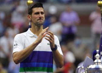La felicitación de Djokovic a Raducanu y Medvedev tras ganar el US Open