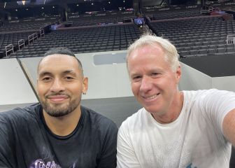 Kyrgios sí sonríe en la Laver