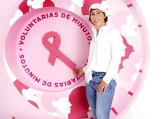 Carla Suárez apoya la lucha contra el cáncer de mama