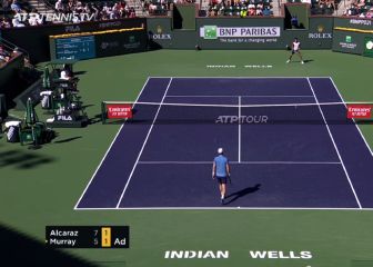 Pagó la novatada: vean el lío de Murray a Alcaraz
