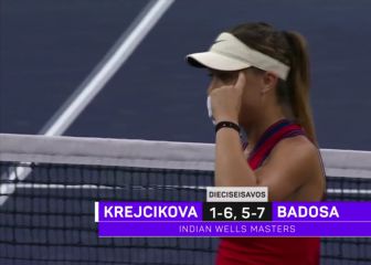 Badosa sigue con paso firme y sorprende a Krejcikova