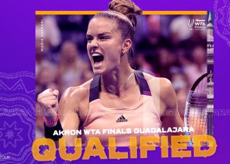 Sakkari se apunta a las Finals