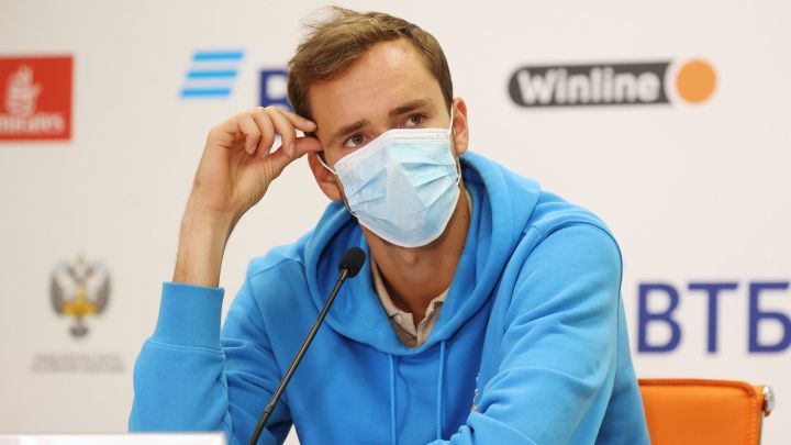 Medvedev will also not say if he has been vaccinated, like Djokovic