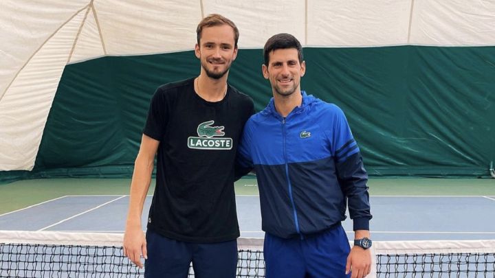 Djokovic and Medvedev, one and two of the world, face to face