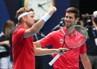 Djokovic usará París-Bercy como banco de pruebas de la Davis