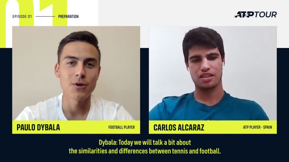 Paulo Dybala’s advice to Carlos Alcaraz to manage the pressure