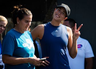 Muguruza y los 1.600 metros: 