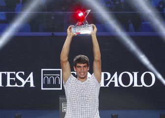 La victoria de Alcaraz en imágenes