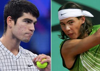 Los cinco récords de Alcaraz que superan a Nadal a sus 18 años