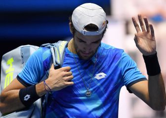 Berrettini, baja en el equipo de Italia para la Copa Davis