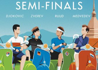 Semifinales de las ATP Finals: horarios, TV y cómo ver