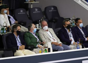 El rey emérito reaparece en el Nadal-Murray