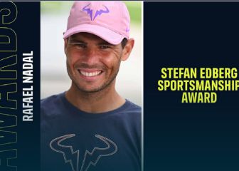 Nadal gana el Premio a la Deportividad por quinto año
