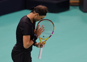 Nadal reaparece en Abu Dabi y termina con mal sabor de boca