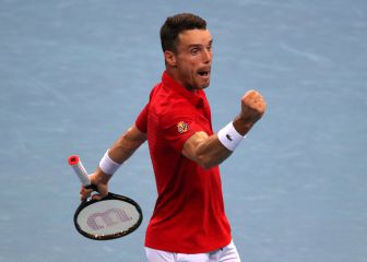 Bautista se sale y Chile acerca a España a las semifinales