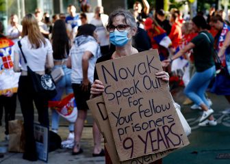 La Federación Australiana de Tenis pidió una exención para los jugadores no vacunados