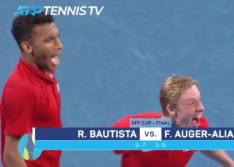 Auger-Aliassime tumba a Bautista y Canadá conquista el trofeo