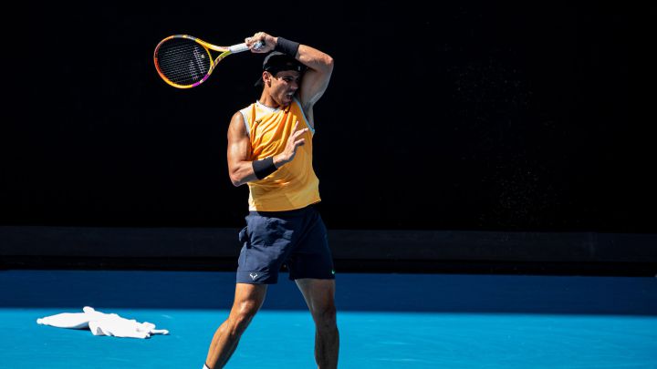 When does Nadal play his first match at the Australian Open: rival, date and time