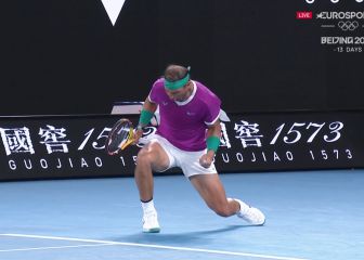 La frase de Corretja define la barbaridad que acababa de hacer Nadal: una más...