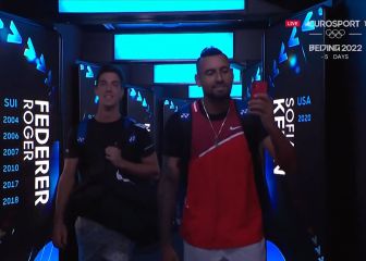 ¿Sentará un precedente? Kyrgios entra a la final de dobles marcando tendencia