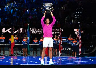 Las mejores imágenes de la victoria de Nadal en Australia