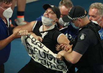 La espontánea que interrumpió la final