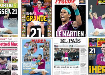 Nadal, protagonista de portadas nacionales e internacionales