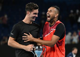 Kyrgios se apunta al dobles... menos en Roland Garros y Wimbledon